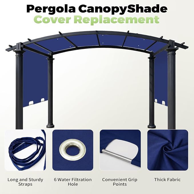 85x208 in Pergola Replacement Cover - Image 6
