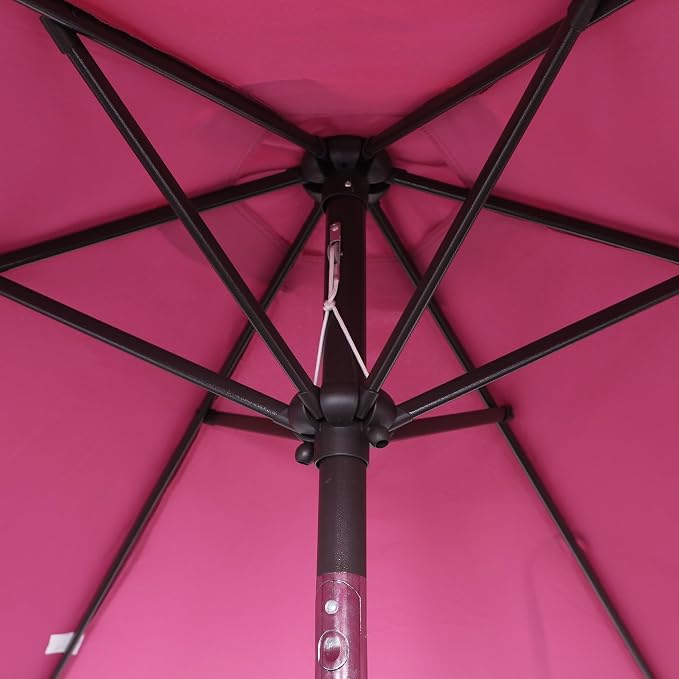 7.5 ft Patio Umbrella, Yard Umbrella, Outdoor Market Umbrella - Image 3