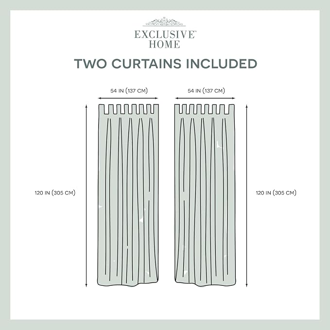 Exclusive Home Cabana Solid Indoor/Outdoor Light Filtering Hook-and-Loop Tab - Image 11