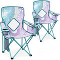 Nazhura 2 Pack Outdoor Camping Chairs Folding/Foldable/Portable by NazhuraGoodCompanionAtHome