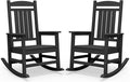 SERWALL Outdoor Rocking Chair Set of 2, Patio Rocking Chair, Porch Rocker by SERWALL