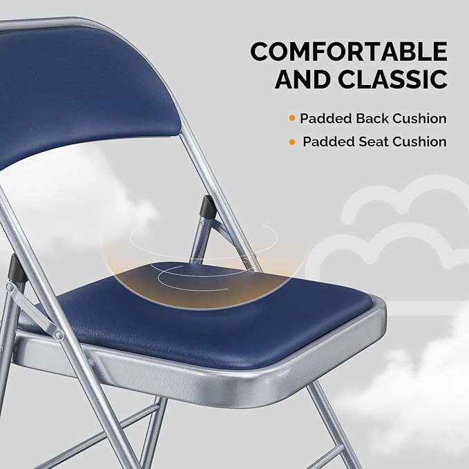 VINGLI 20 Pack Folding Chairs - Image 5