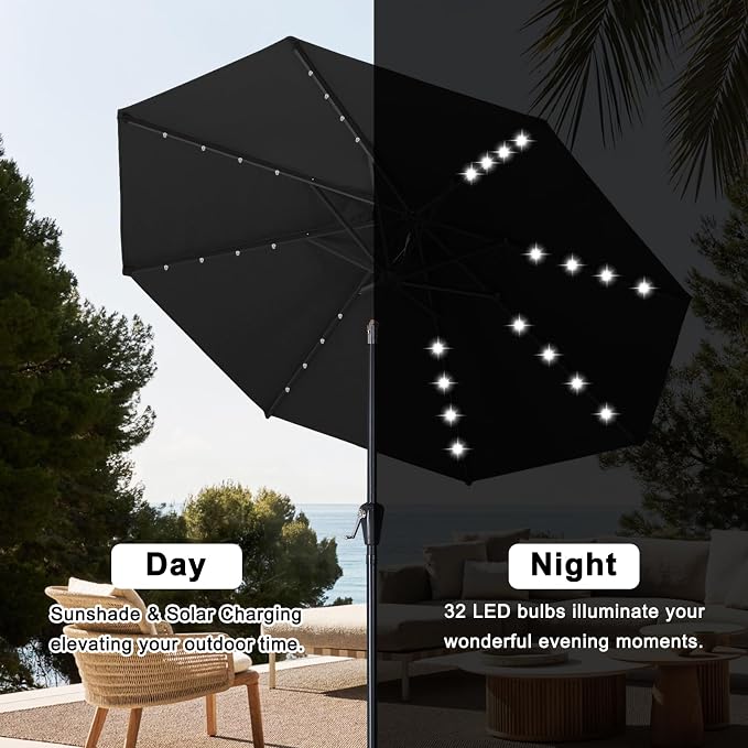 ABCCANOPY Solar Led Patio Umbrella - Image 4