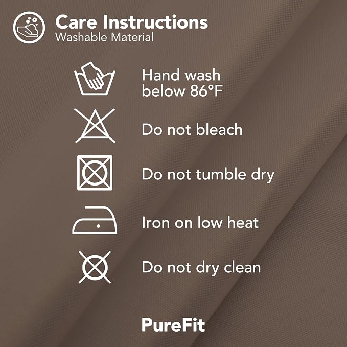 PureFit Outdoor Curtains for Patio Waterproof Weatherproof Outside Curtains | - Image 7