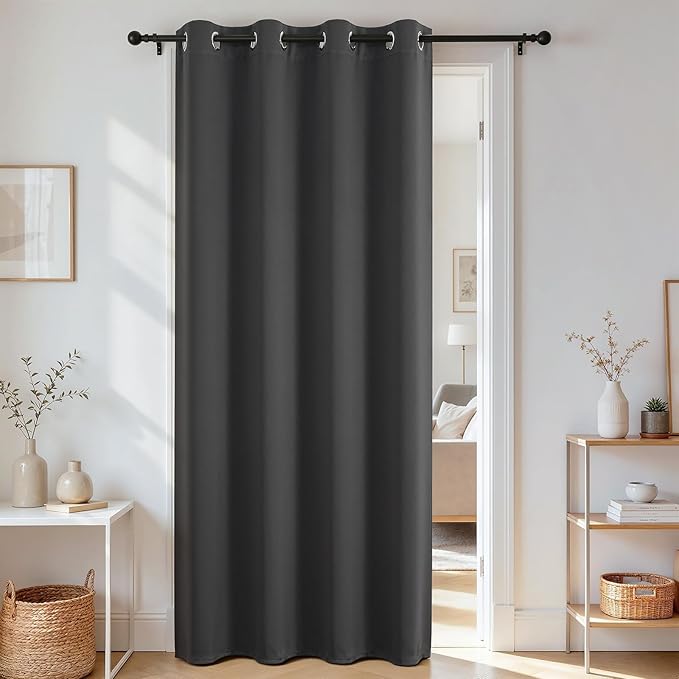 Joydeco Door Curtain Blackout Curtains by JOYDECO