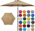 7.5 ft Patio Umbrella, Yard Umbrella, Outdoor Market Umbrella by Blissun