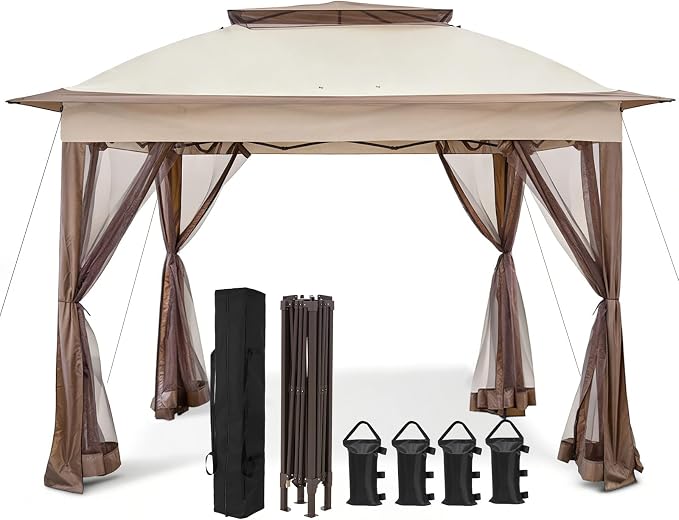 COOS BAY 11x11 Pop Up Gazebo - Image 9