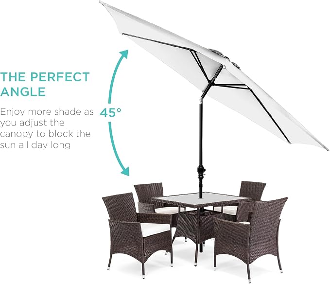 Best Choice Products 10ft Outdoor Patio Umbrella, Outdoor Table Umbrella - Image 2