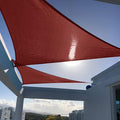 SUNNY GUARD Custom Size 10'x14'x17.2'Terra Red Sun Shade Sail Right Triangle UV by SUNNYGUARD