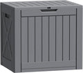 Flamaker Resin Deck Box 40 Gallon Waterproof Outdoor Storage Box | Indoor by Flamaker