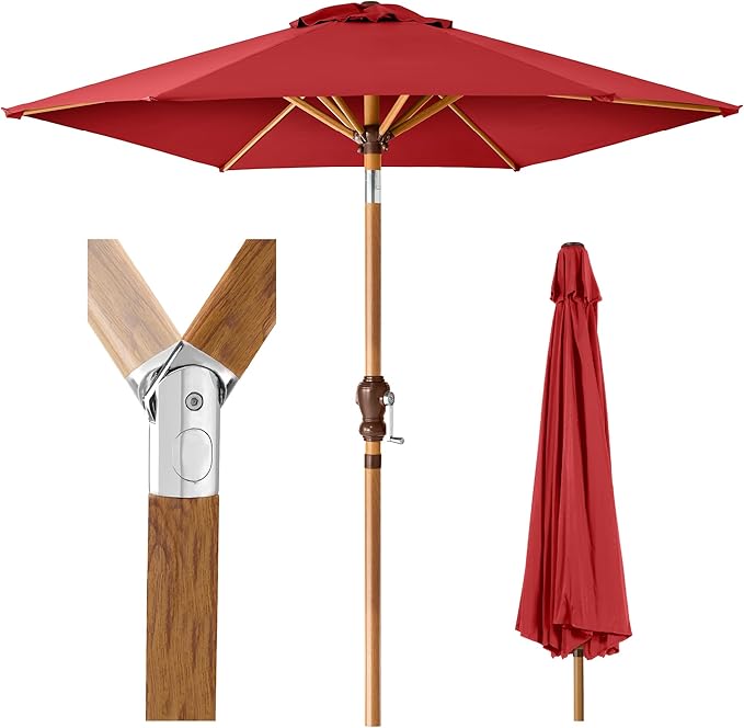 Best Choice Products 10ft Market Umbrella, Outdoor Sun Shade by Unknown