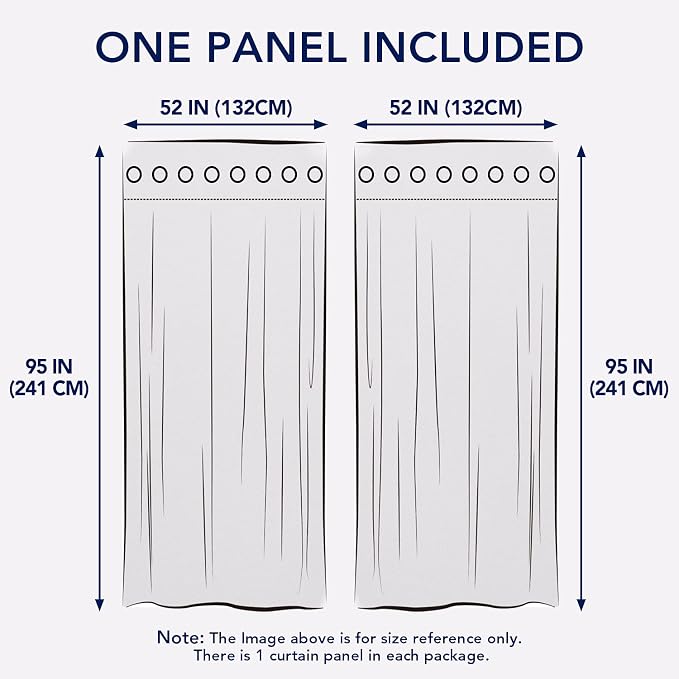 PureFit Outdoor Curtains for Patio Waterproof Weatherproof Outside Curtains | - Image 6