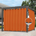 Easy-Going Outdoor Curtains for Patio 1 Panel, 150x84 inch, Weatherproof by Easy-Going