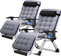 MOPHOTO Zero Gravity Chair Oversize, Outdoor Padded Lounge Chair by MOPHOTO