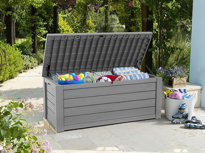 Keter Westwood 150 Gal Outdoor Storage Box - Image 4