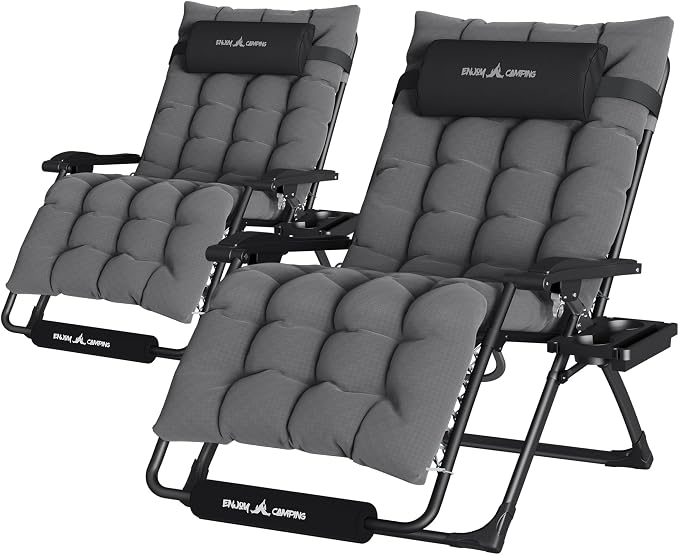 UDPATIO Oversized Zero Gravity Chair Patio Reclining Chairs by UDPATIO