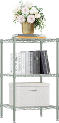 M MZG 750 lbs 3-Shelf Storage Shelves Wire Shelving Unit Standing Metal Rack by MEIGAOPLASTICANDMETALHKCOLIMITED