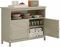 HIPS All-Weather Outdoor Storage Cabinet, Outdoor Sideboard by CONGFUTT