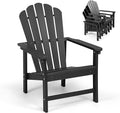Oversized Stackable Adirondack Chair, HDPE All-Weather Fire Pit Chair | by Mguio
