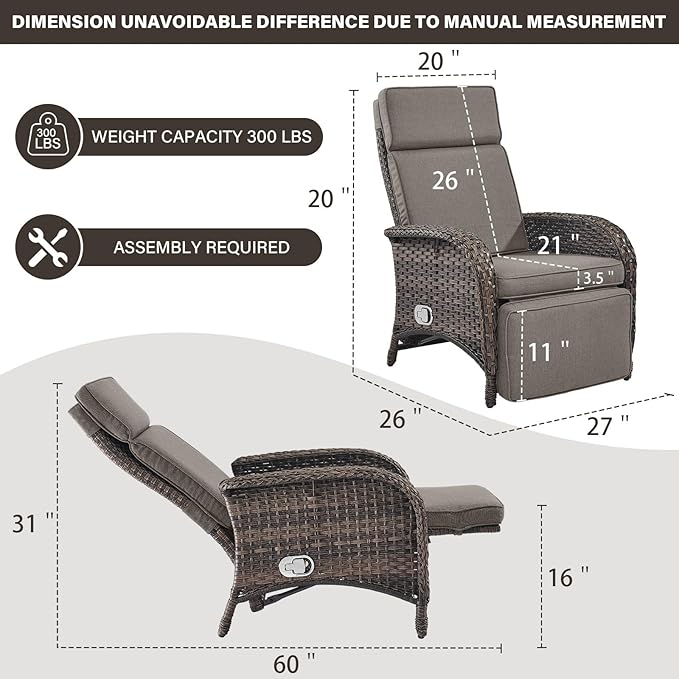 Versatile Outdoor Recliner Chair - Image 2