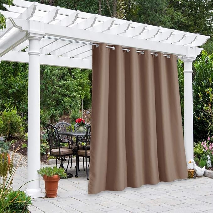 NICETOWN Curtain for Bedroom Blackout, Grommet Room Darkning Thermal Insulated by NICETOWN