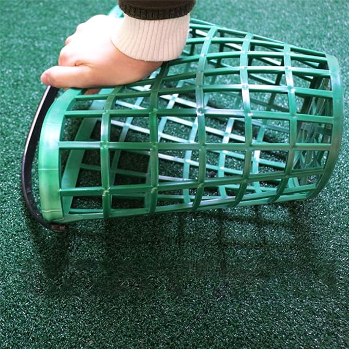 ZLY Golf Ball Basket, Golfball Container with Handle Ball Holder Contain Stadium Accessories