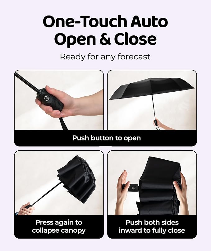 Windproof Travel Umbrella - Image 4