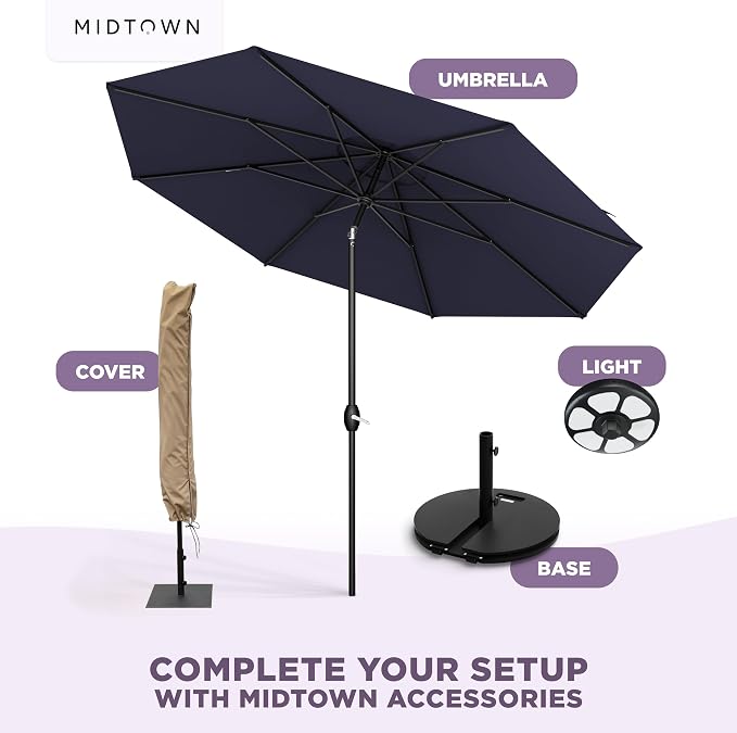 Midtown Umbrellas The Lean Patio Umbrella - Image 8