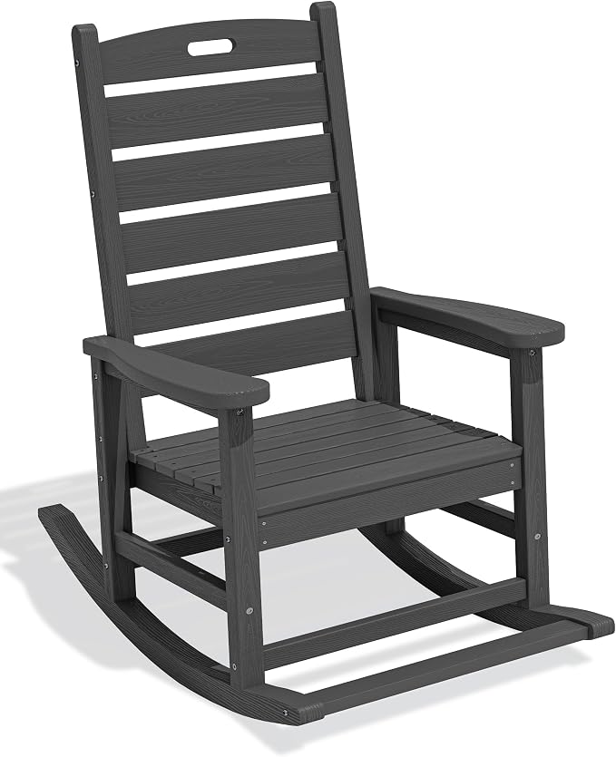 SERWALL HDPE Outdoor Rocking Chair by SERWALL