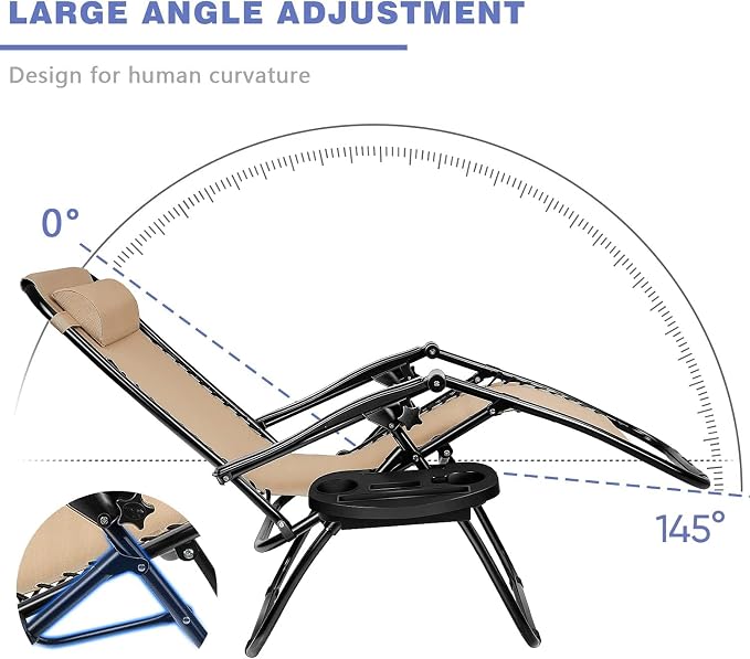 Homall Zero Gravity Chairs - Image 4