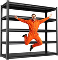 46''W Storage Shelves, Garage Shelving, Adjustable Garage Shelves, Heavy Duty by KORVENA