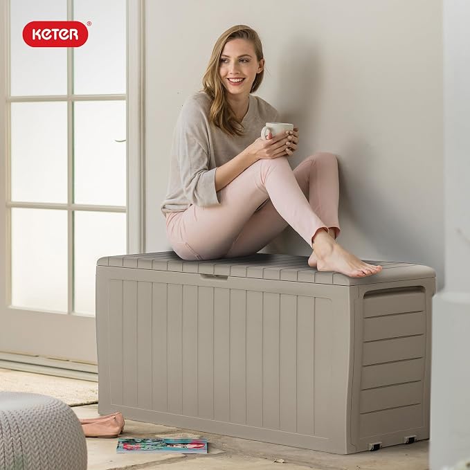 Keter Marvel 71 Gal Outdoor Storage Box - Image 10