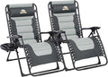 Colegence Oversized Padded Zero Gravity Chairs, 0-170° lock, removable side by ColegenceOutdoor