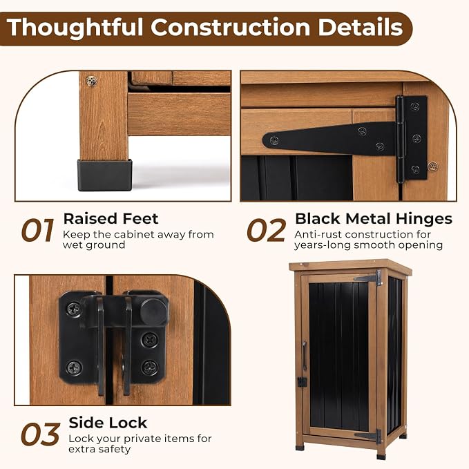 Outdoor Storage Cabinet Waterproof - Image 6