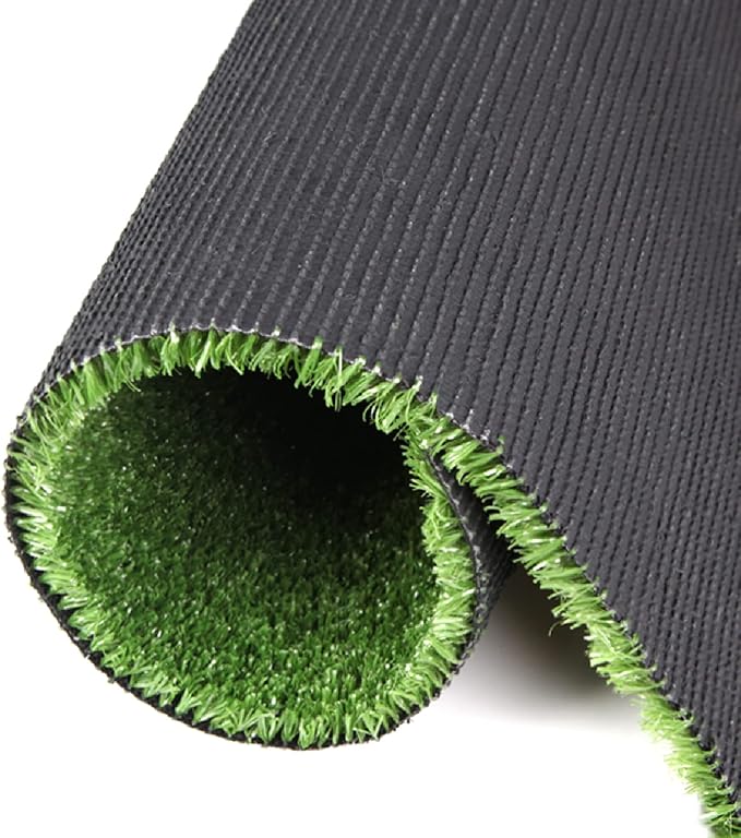 Artificial Grass Turf, 12ft x 36ft (432 ft²) Indoor Outdoor Fake Astroturf Rug Carpet Mat for Balcony Decor Backyard Patio Backdrop Fence Wall Decorations Dogs