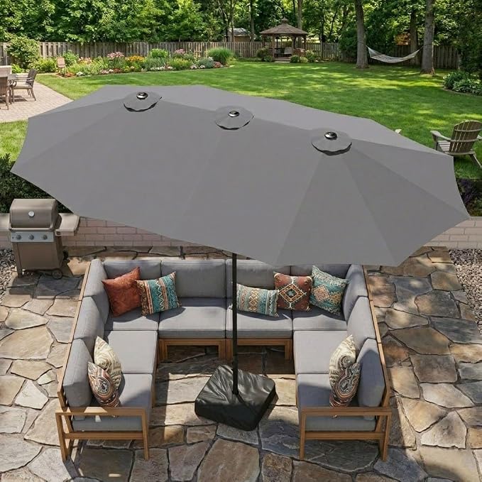DomeShade 15ft Patio Umbrella - Image 3
