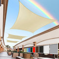 Royal Shade 1 0' x 1 6' Beige Rectangle Sunshade Sail by RoyalShade