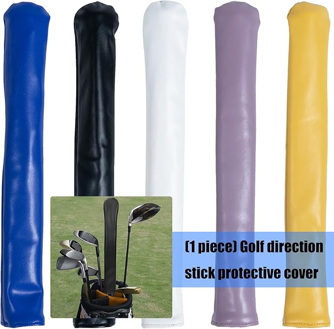 Golf Alignment Rod Cover Case Holder Simple Rods Holder Cases Golfs Club Protector Alignment Stick Headcover Enduring Protective Headcover Protector Accessories