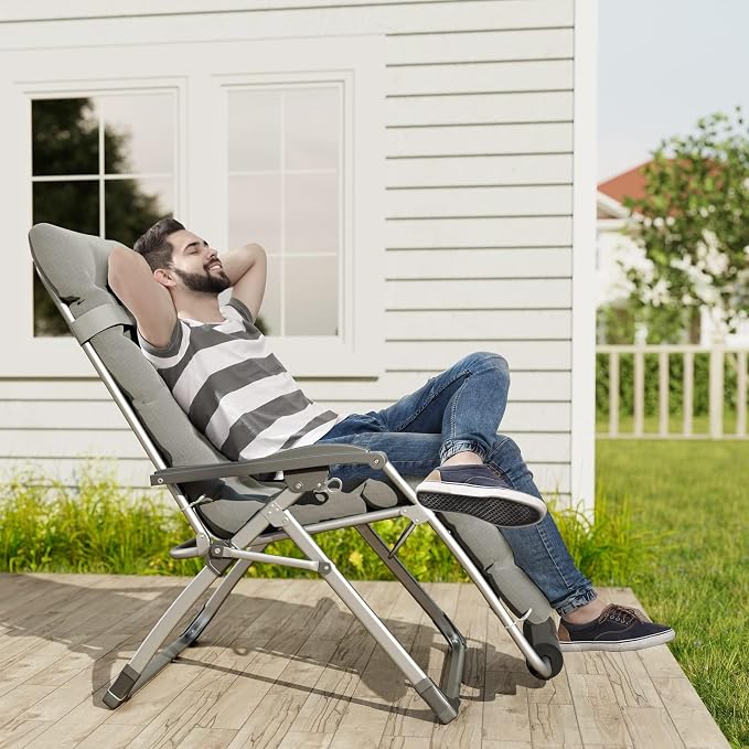 UDPATIO Oversized Zero Gravity Chair Patio Reclining Chairs - Image 2