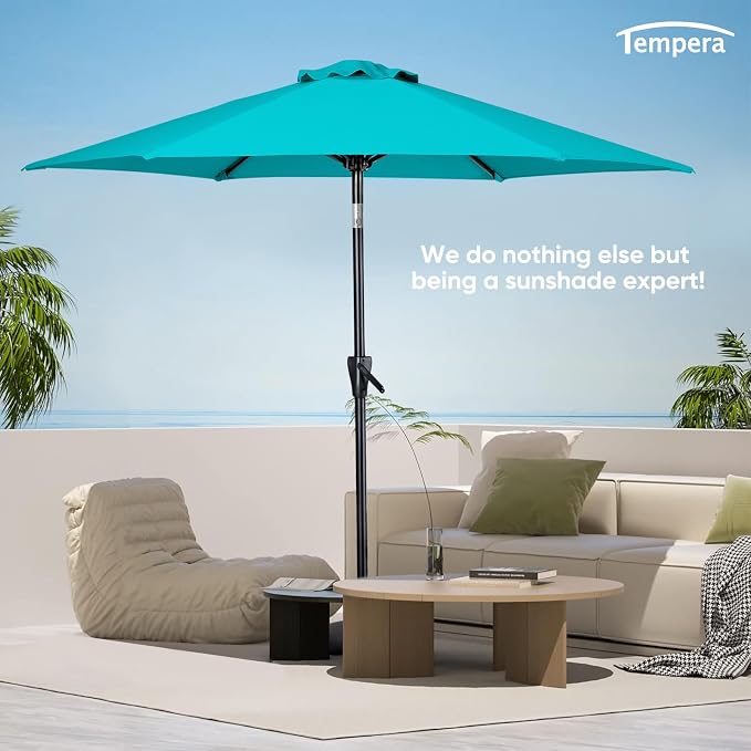 Tempera Patio Market Outdoor Table Umbrella - Image 6