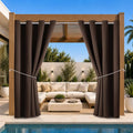 DIVA EN CAMINO DEC Outdoor Patio Curtain Waterproof Darkening Thermal Insulated by DivaenCamino