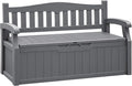 Flamaker 80 Gallon Storage Bench, Deck Box by Flamaker
