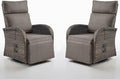 Swivel Outdoor Recliner Chair Set of 2 by Belord