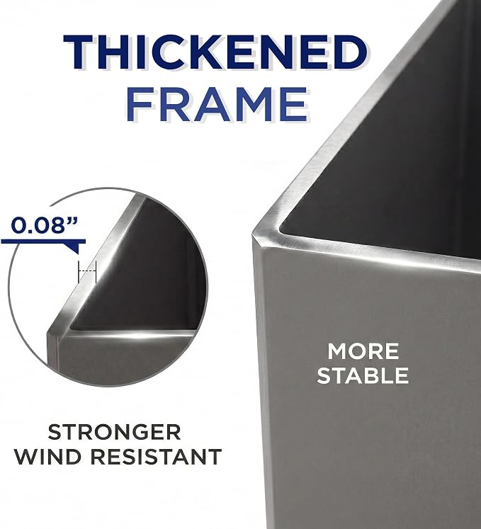 Deconk 10' X 13' Patio Cantilever Outdoor Umbrella - Image 8