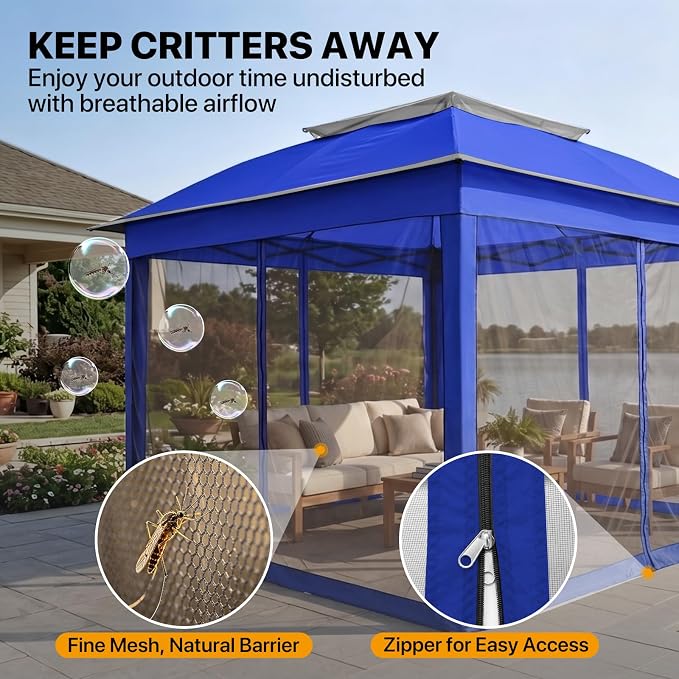 COOS BAY 11x11 Pop Up Gazebo - Image 6