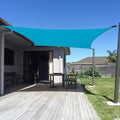 SUNNY GUARD 12' x 16' Rectangle Shade Sail 95% UV Block Outdoor Canopy | Sun by SUNNYGUARD