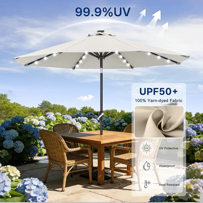 ABCCANOPY Solar Led Patio Umbrella - Image 5