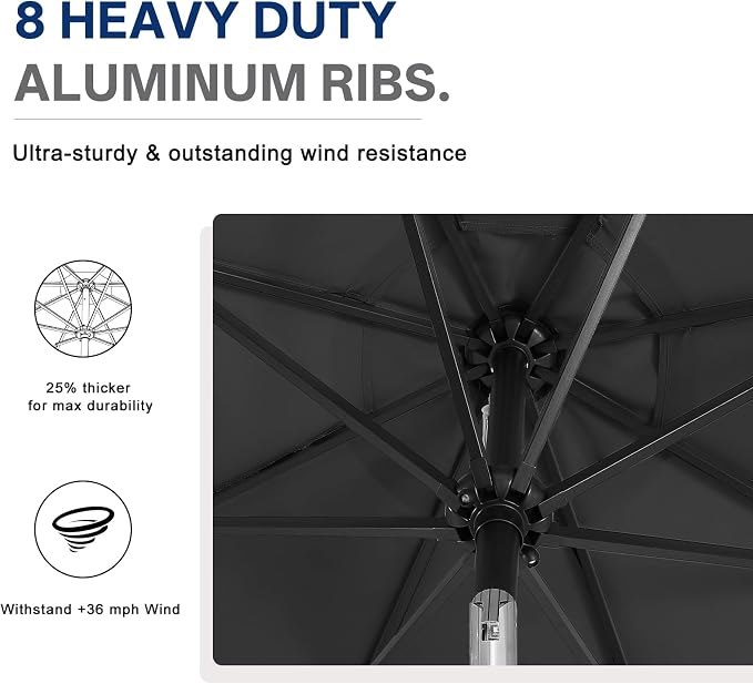 ABCCANOPY Solar Led Patio Umbrella - Image 7