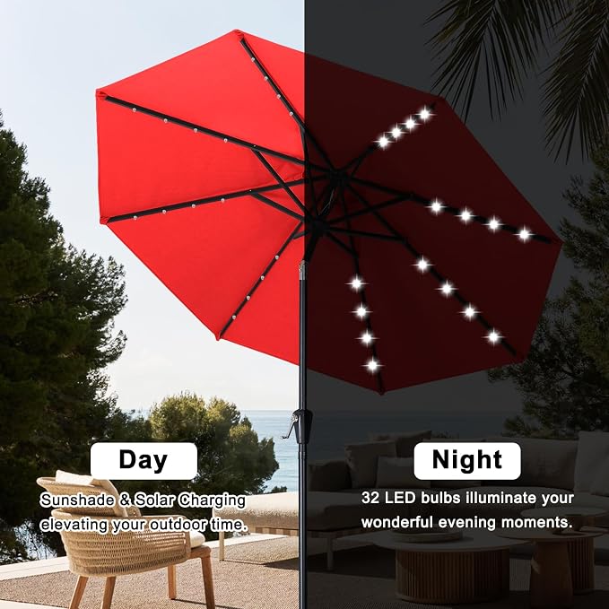 ABCCANOPY Solar Led Patio Umbrella - Image 4
