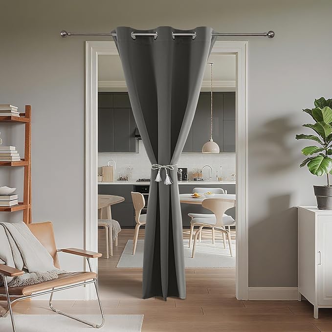 Joydeco Door Curtain Blackout Curtains - Image 2